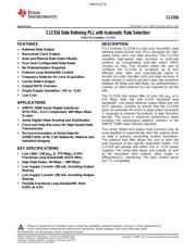 CLC016ACQ 数据规格书 1