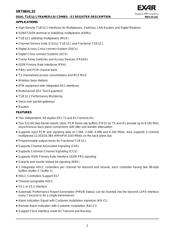 XRT86VL32IB-F datasheet.datasheet_page 2