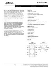 EL5410CS-T13 datasheet.datasheet_page 1