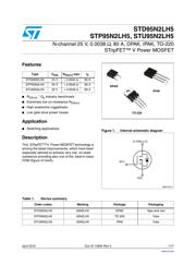 STD95N2LH5 datasheet.datasheet_page 1