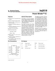 BQ2018EVM-001 datasheet.datasheet_page 1