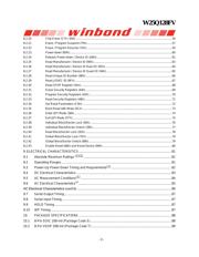 W25Q128FVSIG 数据规格书 4