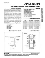 MAX280EPA+ datasheet.datasheet_page 1