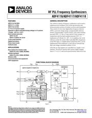 ADF4116BRUZ-REEL datasheet.datasheet_page 1