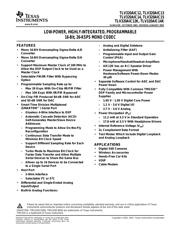 TLV320AIC14 datasheet.datasheet_page 1