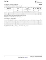 TS3V712EL 数据规格书 6