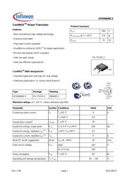 SPD06N80C3T datasheet.datasheet_page 1