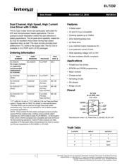 EL7232CSZ datasheet.datasheet_page 1