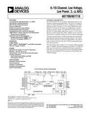 AD7718BRUZ Datenblatt PDF