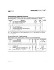 IR2109PBF 数据规格书 3