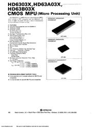 HD63B03XP datasheet.datasheet_page 1
