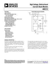 AD8210YRZ datasheet.datasheet_page 1