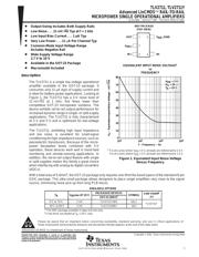 TLV2711CDBVR datasheet.datasheet_page 1