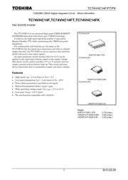 TC74VHC14FK(EL,K) datasheet.datasheet_page 1