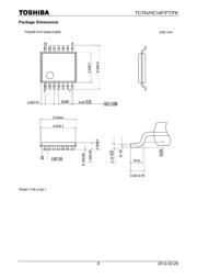 TC74VHC14FK(EL,K) datasheet.datasheet_page 6