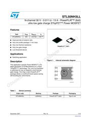 STL50NH3LL datasheet.datasheet_page 1