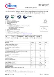 IKP15N60TXK datasheet.datasheet_page 1