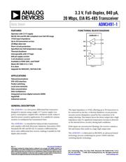 ADM3491ARZ-1 datasheet.datasheet_page 1