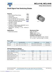 MCL4148-TR Datenblatt PDF