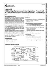 LMX2485ESQ datasheet.datasheet_page 1