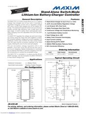 MAX1737EEI+T Datenblatt PDF