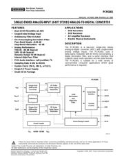 PCM1801U/2K datasheet.datasheet_page 1