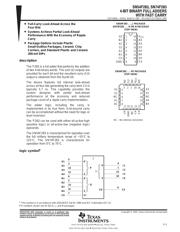 SN74F283 datasheet.datasheet_page 1