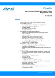 ATMEGA16A-AU Programmierhandbuch