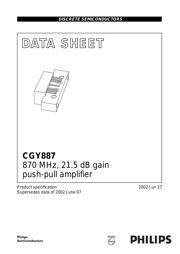 CGY887 datasheet.datasheet_page 1