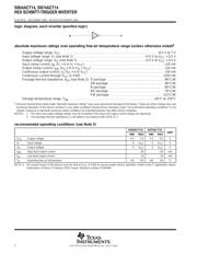 SN74ACT14D datasheet.datasheet_page 2