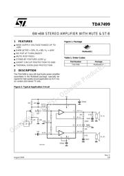 TDA7499 数据规格书 1