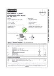 FDB14AN06LA0_F085 datasheet.datasheet_page 1