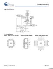 CY7C421-20PC 数据规格书 2