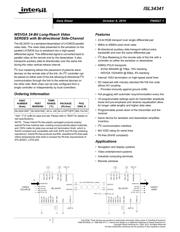 ISL34341INZ-T13 数据规格书 1