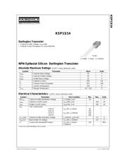 KSP13BU datasheet.datasheet_page 1