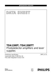 TDA1300T datasheet.datasheet_page 1