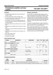 TDA1300T datasheet.datasheet_page 2