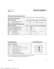 IR2161STR datasheet.datasheet_page 5