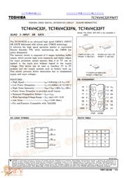 TC74VHC32 数据规格书 1