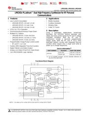 LMX2326TMX 数据规格书 1