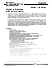 MC68HC11K1 datasheet.datasheet_page 1
