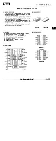 NJU7311AM-T1 datasheet.datasheet_page 1