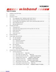 W25Q80EWZPIG datasheet.datasheet_page 2