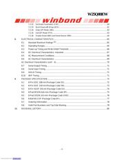 W25Q80EWZPIG 数据规格书 4