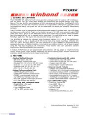 W25Q80EWSNIG datasheet.datasheet_page 5