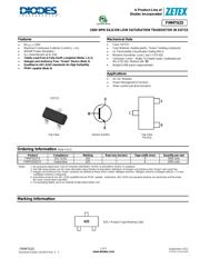 FMMT625TA 数据规格书 1