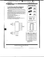 MC74HC138 datasheet.datasheet_page 1