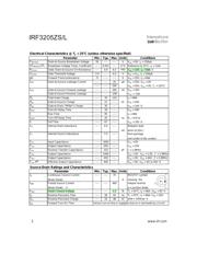 IRF3205SPBF 数据规格书 2