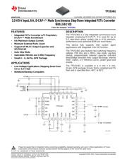 TPS51461RGET Datenblatt PDF