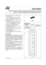 74VCX245BQX datasheet.datasheet_page 1